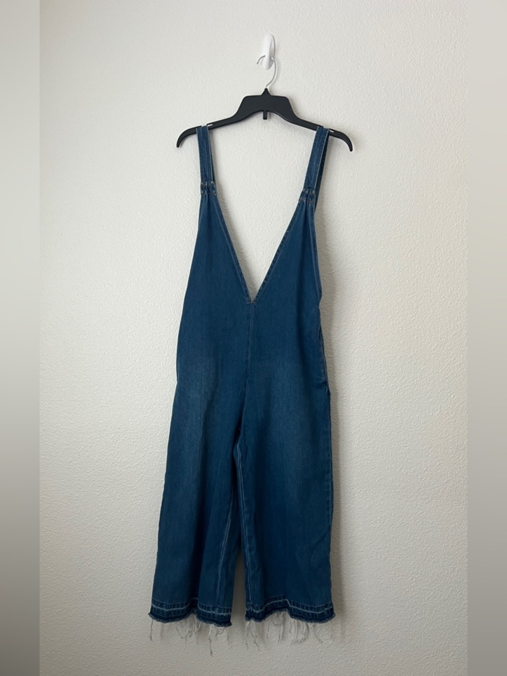 Dazzle Denim Blue Women’s V-Neck Jeans Overalls Size XS